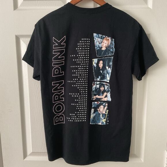 BLACKPINK Born Pink Official World Tour Encore T-Shirt Concert Size Medium - Picture 2 of 3